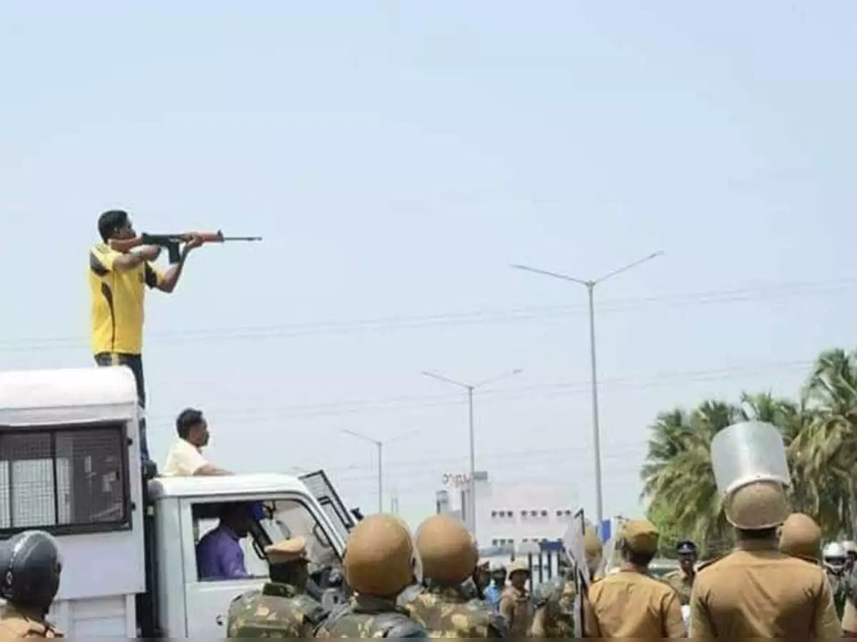 தூத்துக்குடி துப்பாக்கிச் சூடு