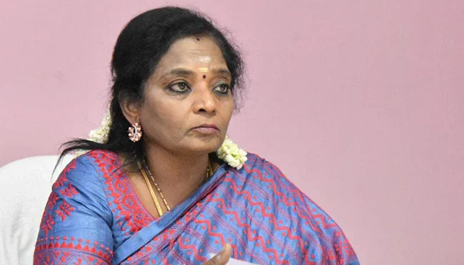 ஜி.கே.வாசனை நேரில் சந்தித்து வாழ்த்து பெற்றார் தமிழிசை சௌந்தரராஜன்