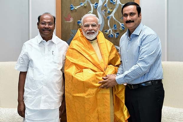 பாமக தலைவர் அன்புமணியிடம் பாஜக மேலிடம் பேச்சுவார்த்தை