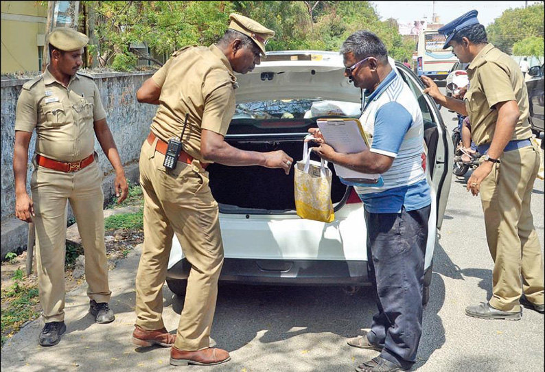 தேர்தல் பறக்கும் படை சோதனையில் பல லட்சம் பறிமுதல்
