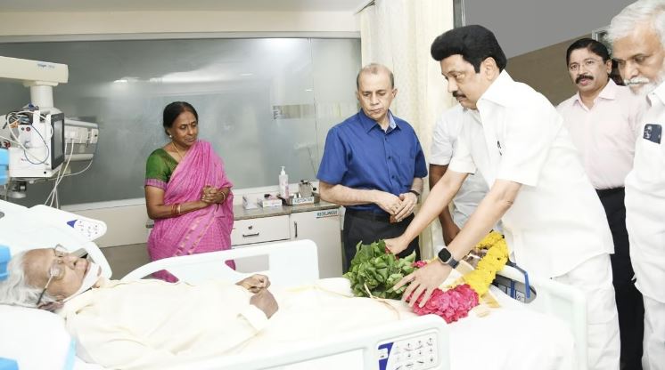 முன்னாள் அமைச்சர் ஆர்.எம்.வீரப்பன் மறைவுக்கு முதலமைச்சர் இரங்கல்