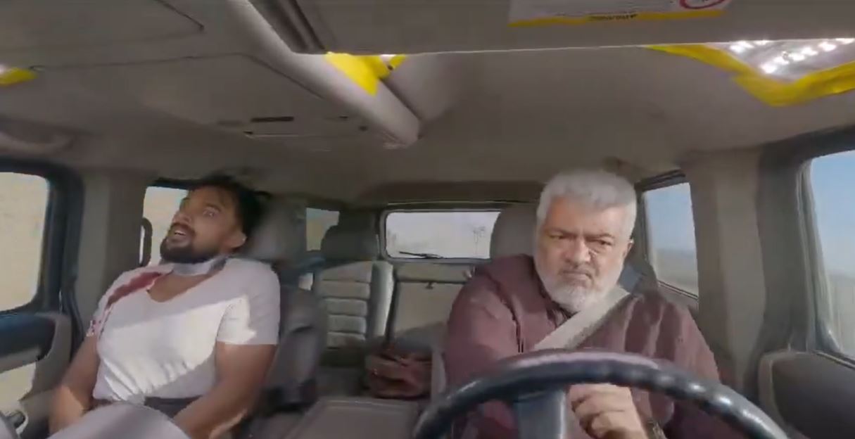 விடாமுயற்சியின் சண்டைக்காட்சி வெளியிட்டது படக்குழு