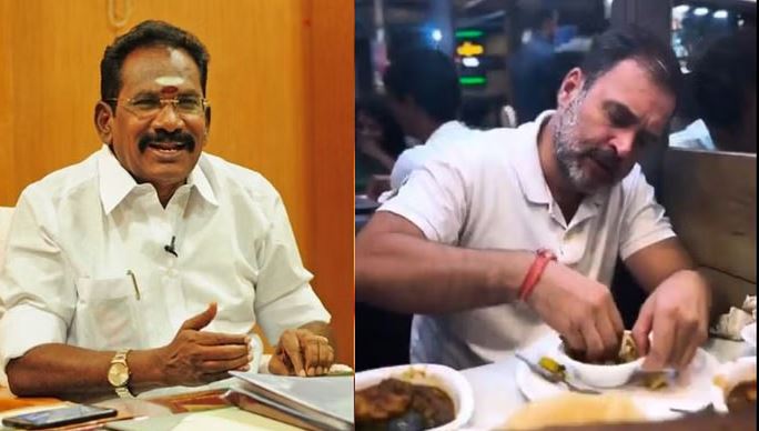 ராகுல் காந்திக்கு, அதிமுக முன்னாள் அமைச்சர் செல்லூர் ராஜூ திடீர் புகழாரம்