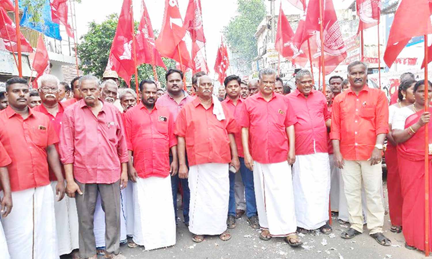 3 குற்றவியல் சட்ட நகல் எரிப்பு போராட்டம்
