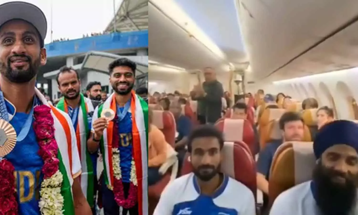 இந்திய ஹாக்கி வீரர்கள் நாடு திரும்பினர்