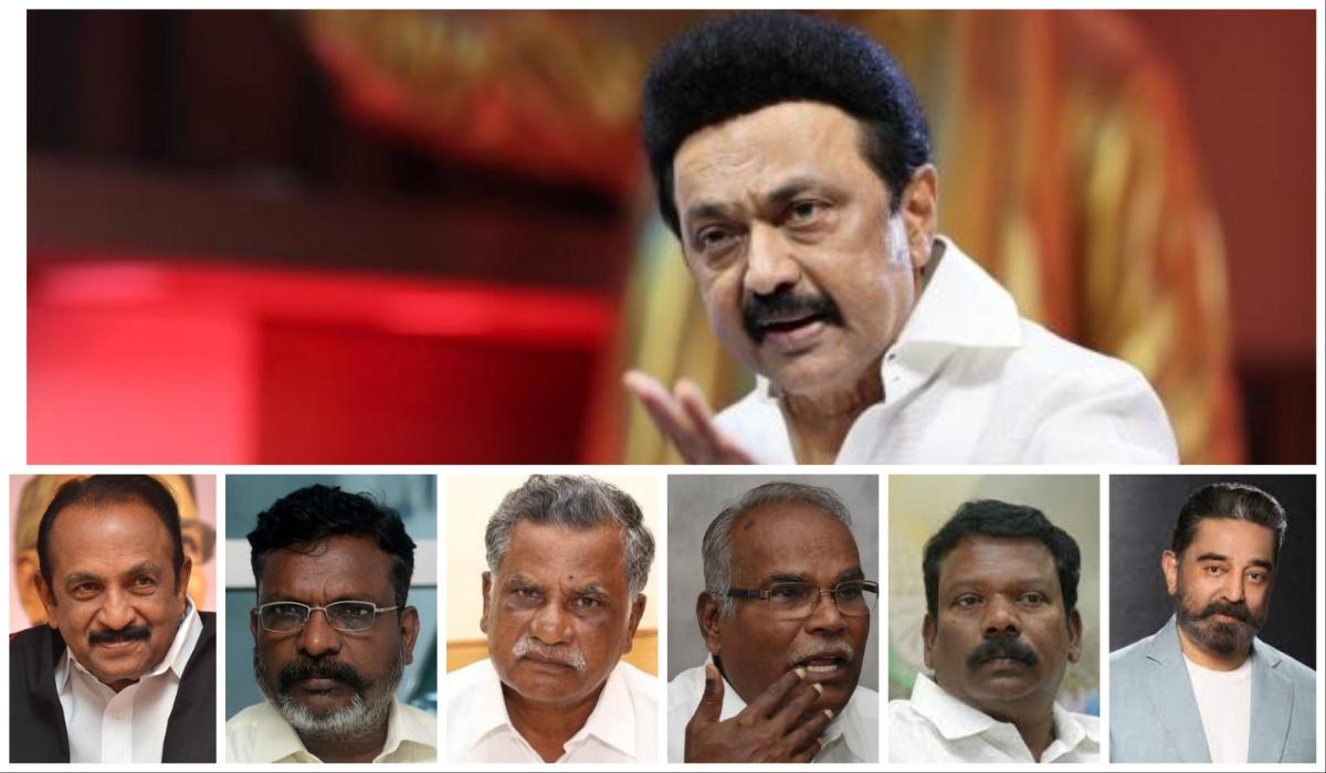 முதலமைச்சர் மு.க.ஸ்டாலினுக்கு திமுக கூட்டணி கட்சி தலைவர்கள் நன்றி