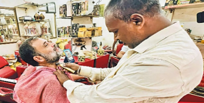 தொழிலாளர்களின் கனவை சிதைக்கும் பணவீக்கம்.. முடி திருத்துபவருடன் பேசியதை எக்ஸ் தளத்தில் பதிவிட்ட ராகுல் காந்தி